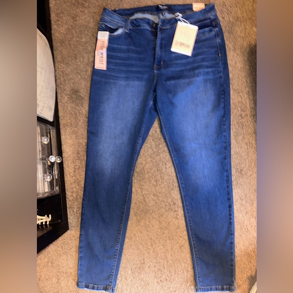 Brand: Wax Jeans. High waisted jeans. Woman’s size 18.